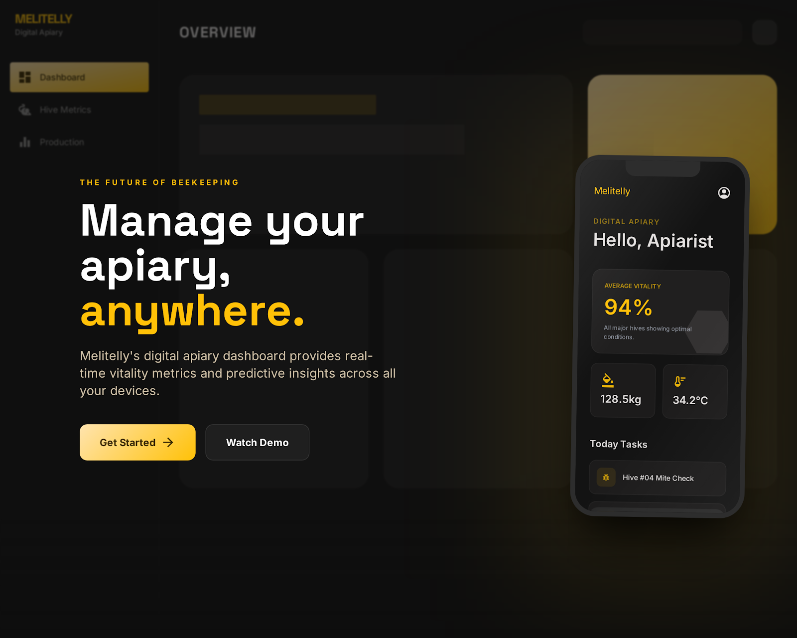 Melitelly Apiculture OS Dashboard
